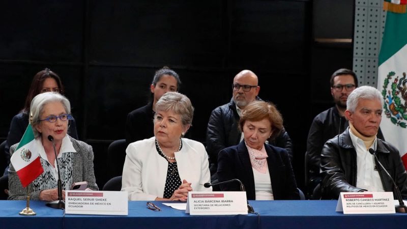 México presenta caso ante la Corte Internacional de Justicia por asalto en embajada de Ecuador