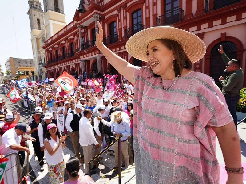 Xóchitl Gálvez promete enfrentar a la delincuencia y mejorar seguridad durante su gobierno presidencial