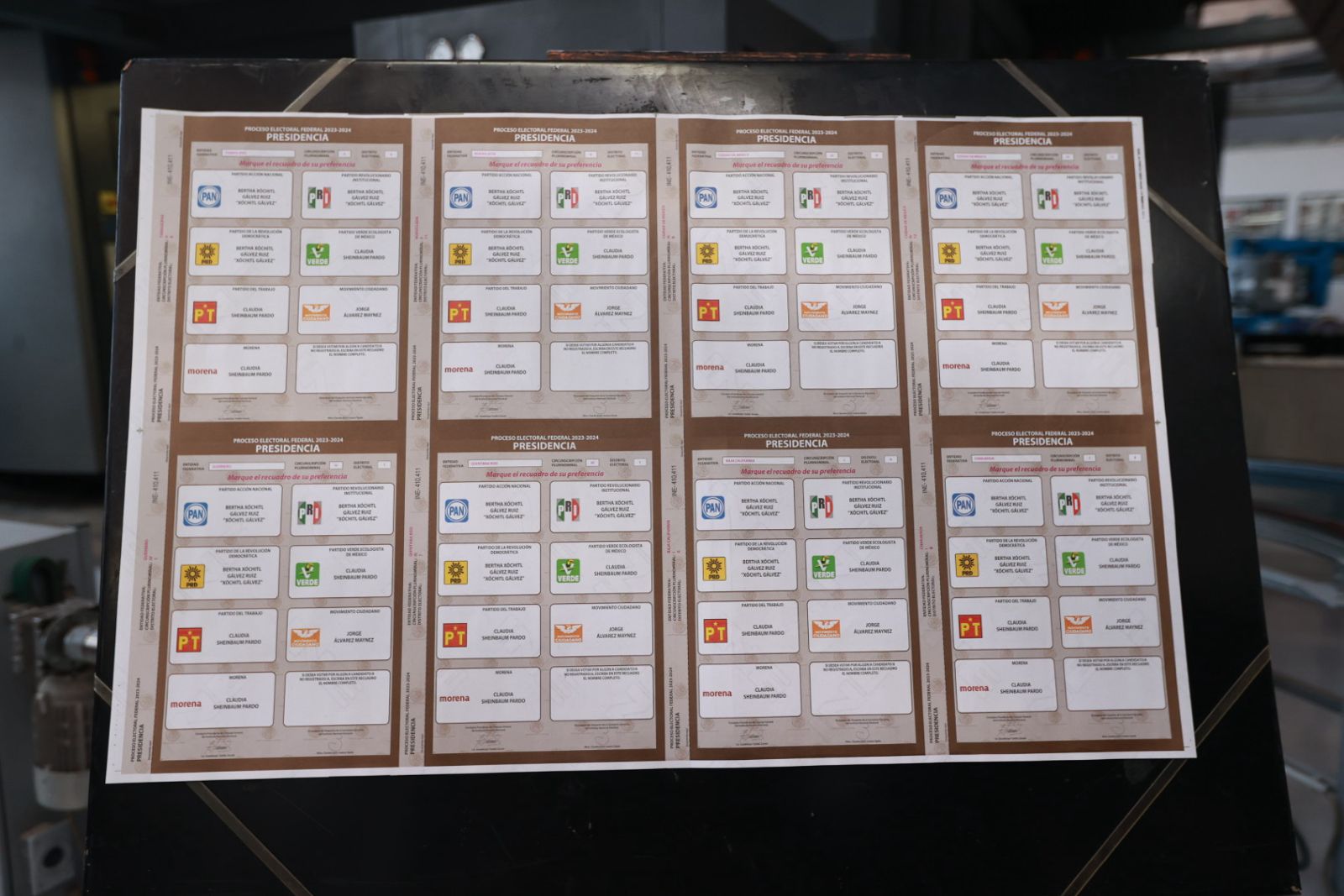 «Aplazada la impresión de boletas electorales en Tamaulipas: Candidatos sustitutos podrán aparecer en la boleta»