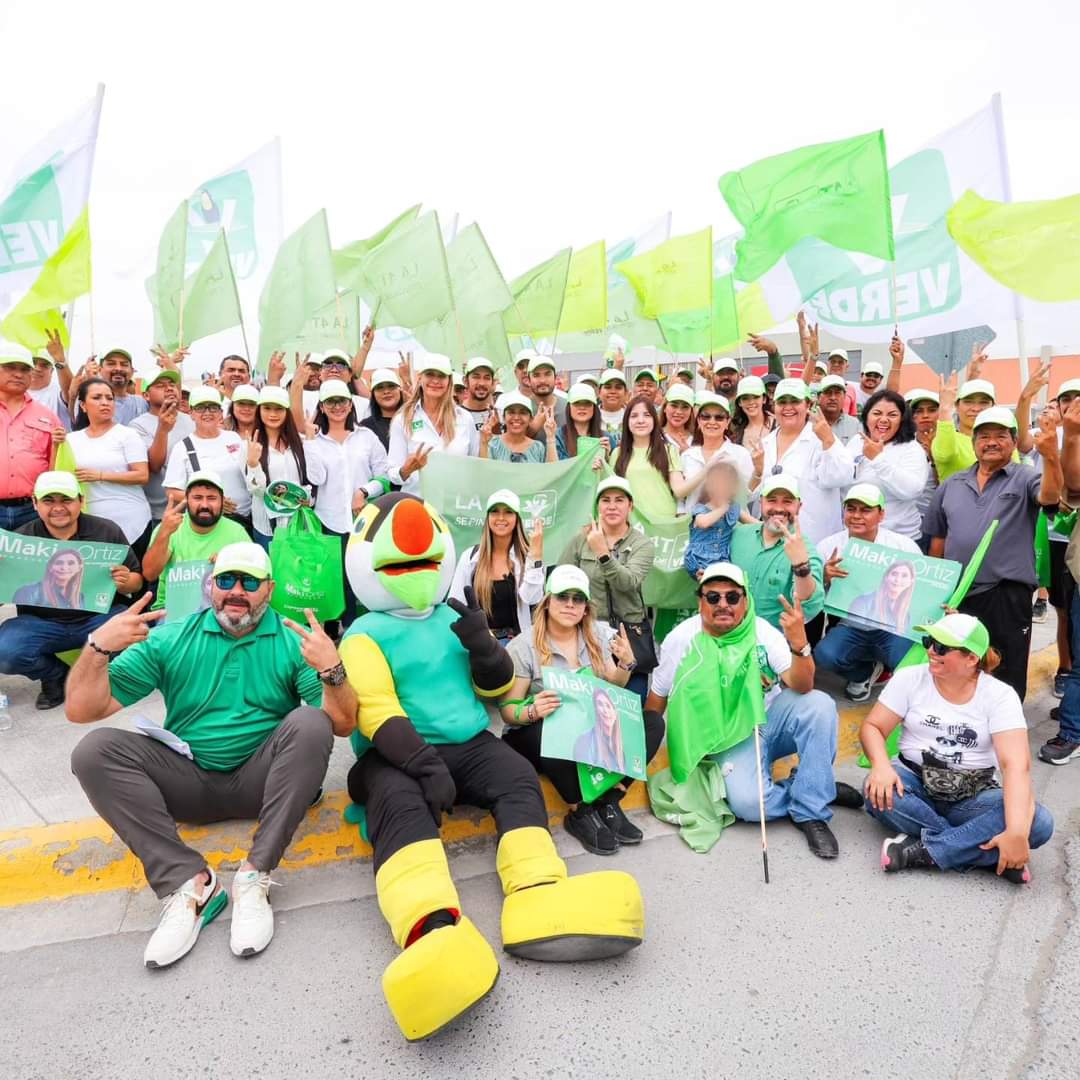 «La Ola Verde arrasa en el sur de Reynosa: Maki Ortiz lidera la transformación rumbo al Senado