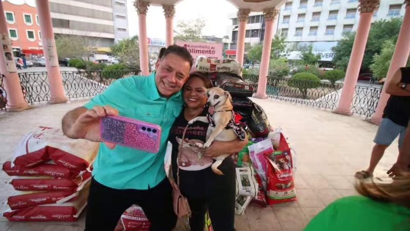 Eugenio Hernández se compromete a promover leyes más estrictas contra el maltrato animal desde el Senado