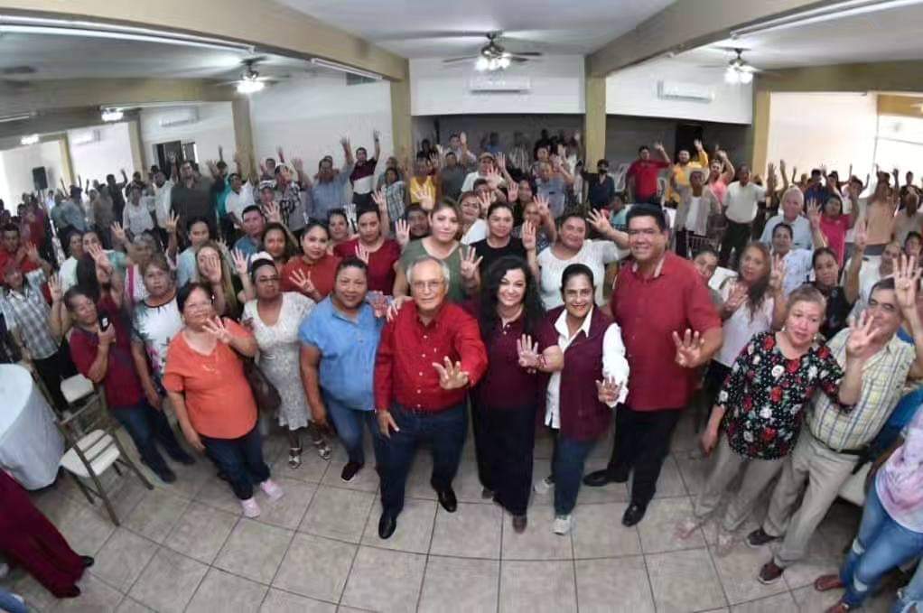 El pueblo de Xicoténcatl respalda a Olga Sosa y Marco Zuviri para terminar con 21 años de gobierno de una misma familia