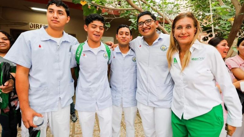 Maki Ortiz promete impulsar la salud de los tamaulipecos