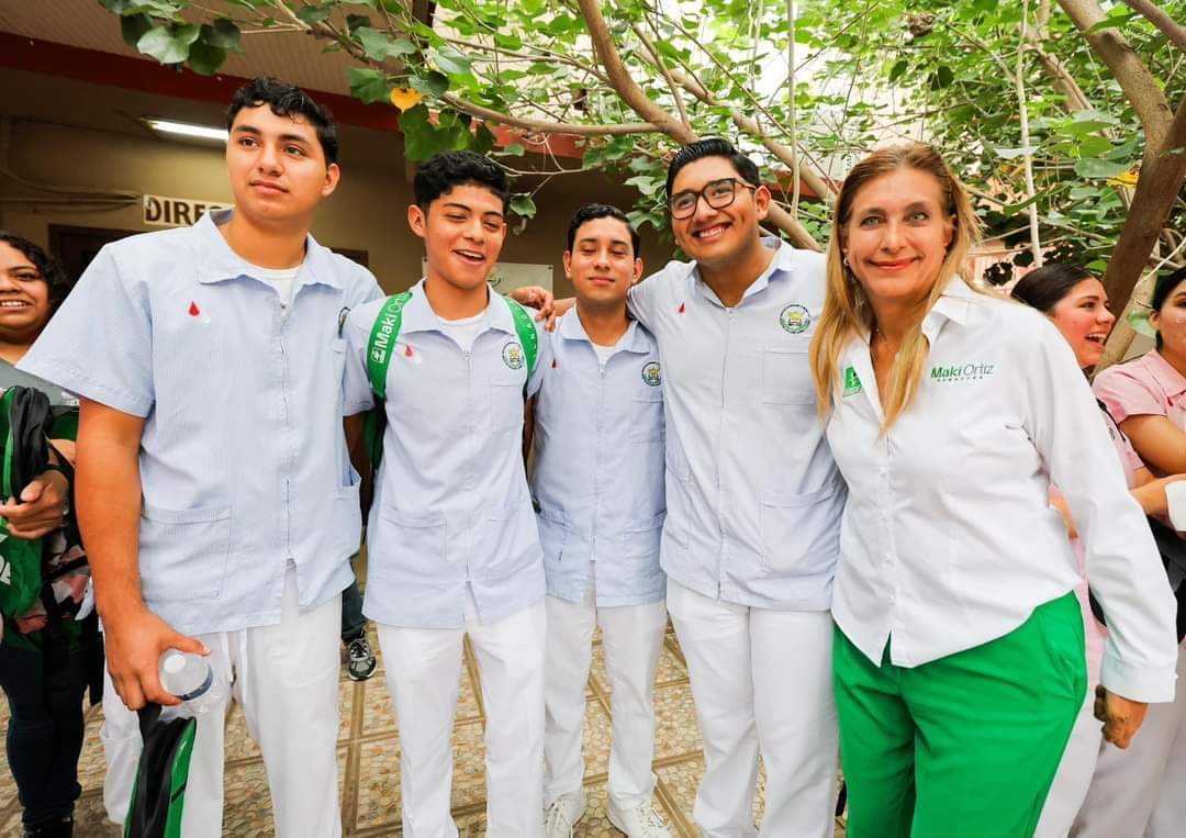 Maki Ortiz promete impulsar la salud de los tamaulipecos