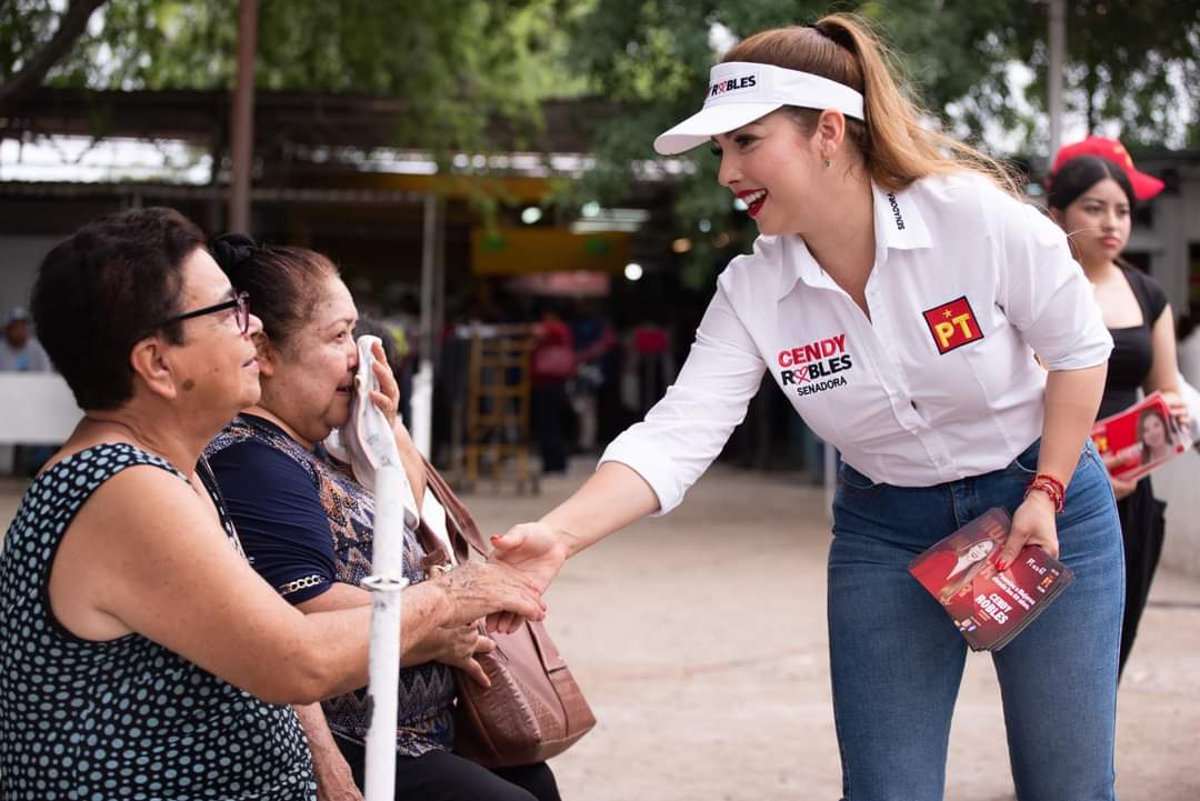 Cendy Robles del Partido del Trabajo promete legislar por una educación gratuita y accesible en Tamaulipas