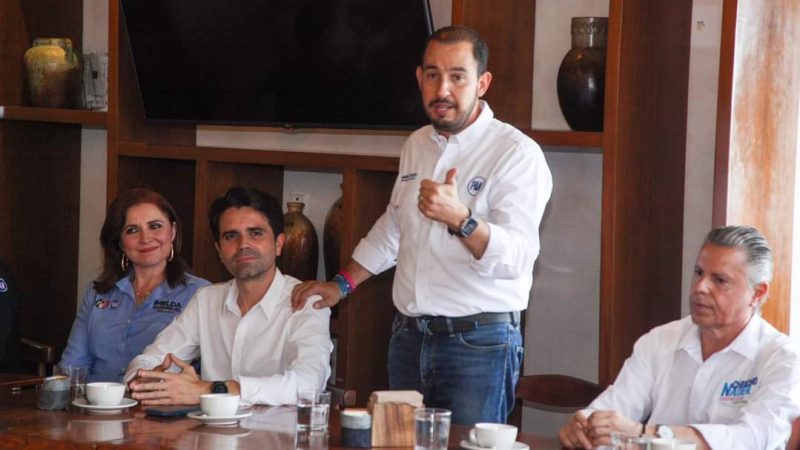 INE es inequitativo, afirmó Marko Cortés en visita a Tampico