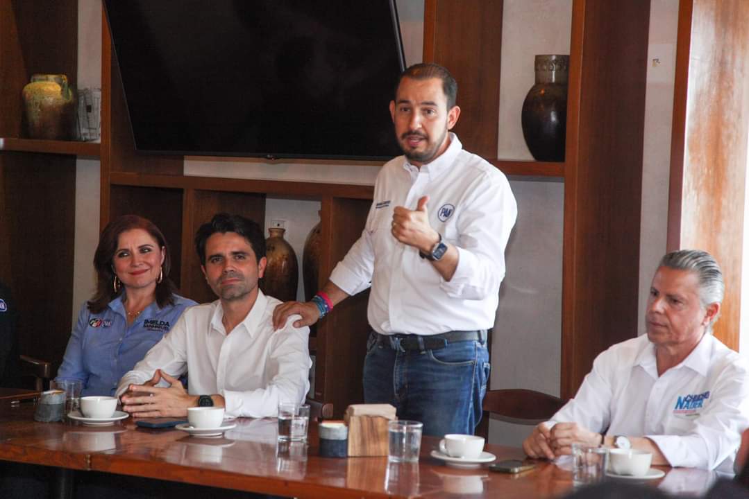 INE es inequitativo, afirmó Marko Cortés en visita a Tampico
