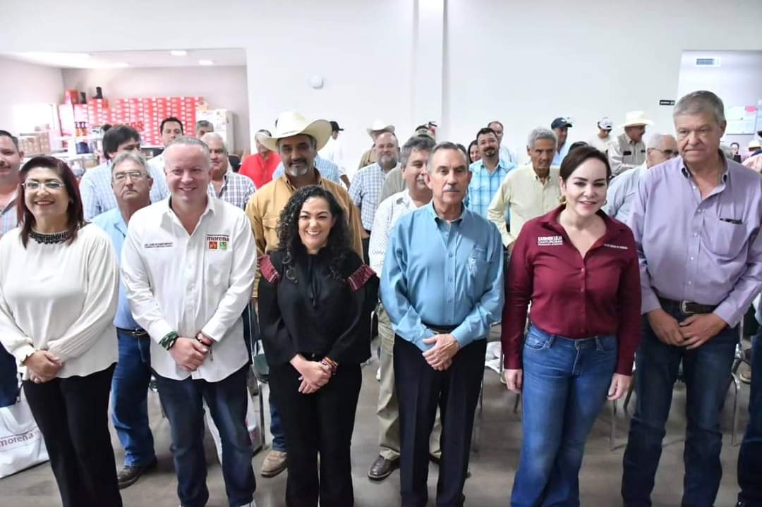 Olga Sosa promete impulsar la ganadería junto a Carmen Lilia y Carlos Canturosas