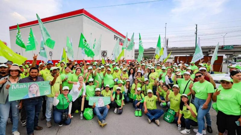 Simpatizantes de Maki Esther Ortiz y Eugenio Hernández Flores aumentan en Tamaulipas