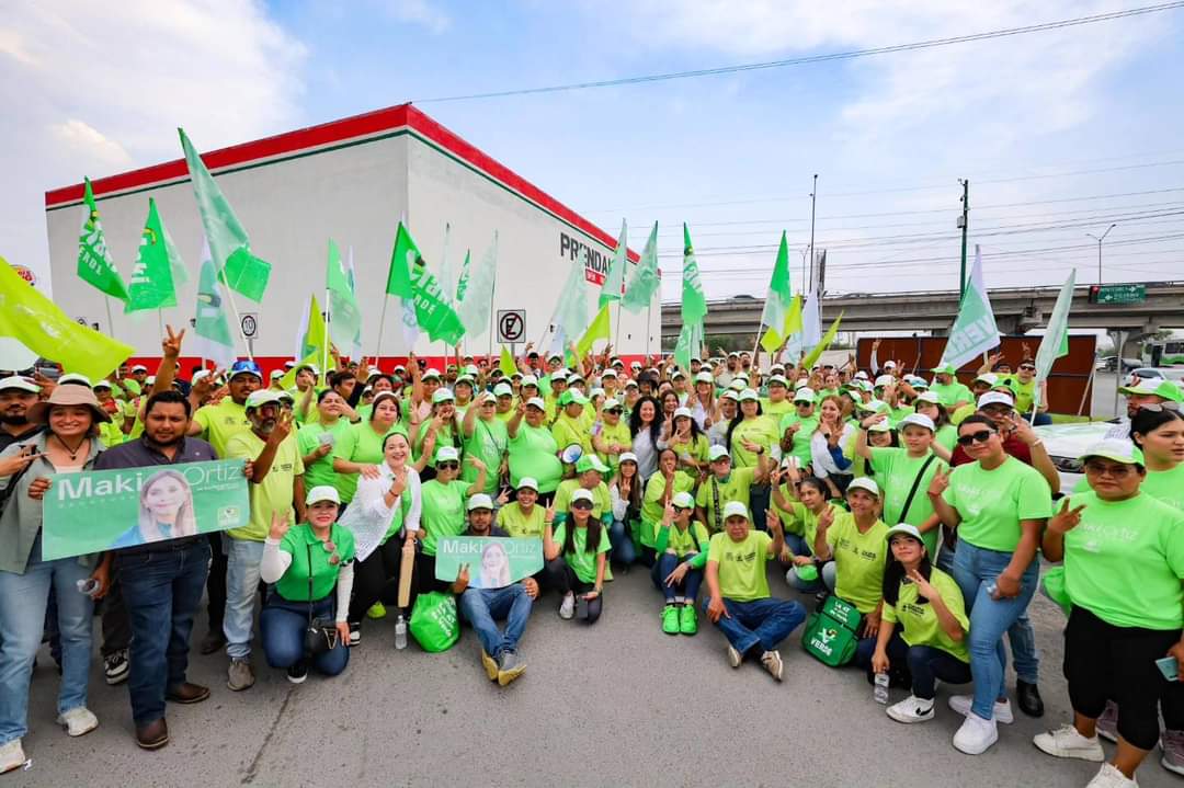 Simpatizantes de Maki Esther Ortiz y Eugenio Hernández Flores aumentan en Tamaulipas