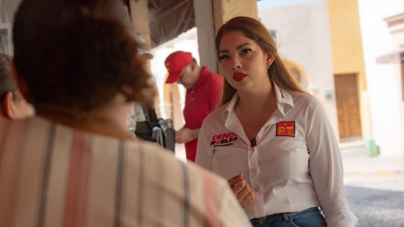 Cendy Robles Recorre Tula y Promete un Cambio en la Política de Tamaulipas