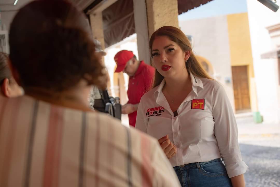 Cendy Robles Recorre Tula y Promete un Cambio en la Política de Tamaulipas