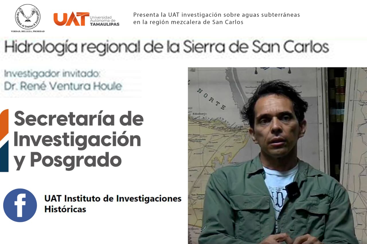 Presenta la UAT una investigación sobre aguas subterráneas de la región mezcalera de San Carlos