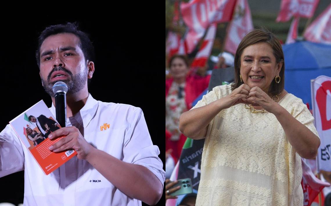Xóchitl y Máynez se comprometen con RSF para proteger la libertad de prensa