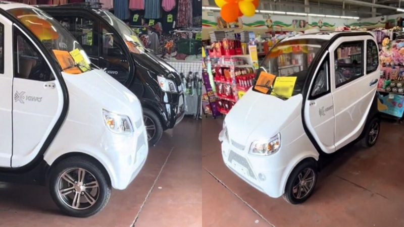 Waldo’s México lanza al mercado el «auto eléctrico más pequeño del mundo» de la marca Kiwo, pero con un precio inesperado
