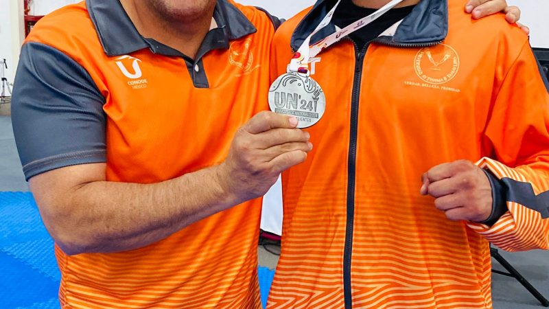Da “Nacho” Pérez plata en TKD para la UAT