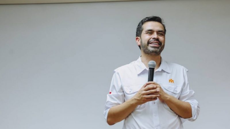 Candidato de Movimiento Ciudadano, Jorge Álvarez Máynez: «Sin compromisos con el crimen organizado».