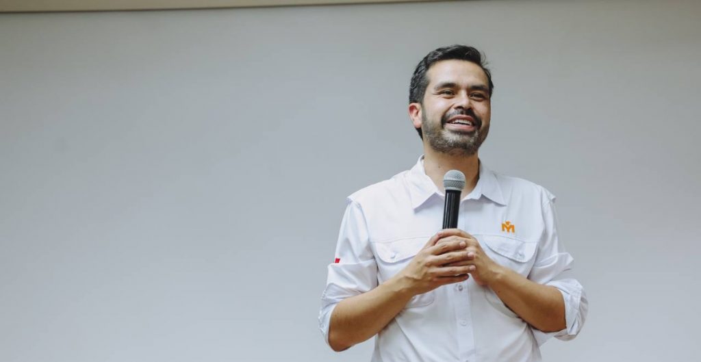 Candidato de Movimiento Ciudadano, Jorge Álvarez Máynez: «Sin compromisos con el crimen organizado».
