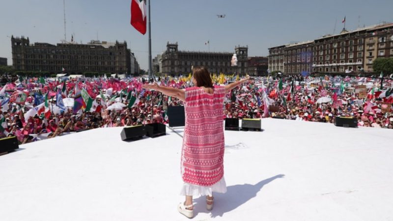 Marea Rosa Impulsa Cierre de Campaña de Xóchitl Gálvez, Según Líderes de la Oposición