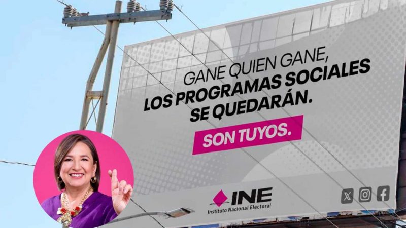 Morena solicita al INE dejar de usar el color rosa para evitar confusión con campaña de Xóchitl Gálvez