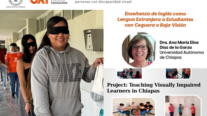 Capacita la UAT a educadores para enseñar inglés a personas con discapacidad visual