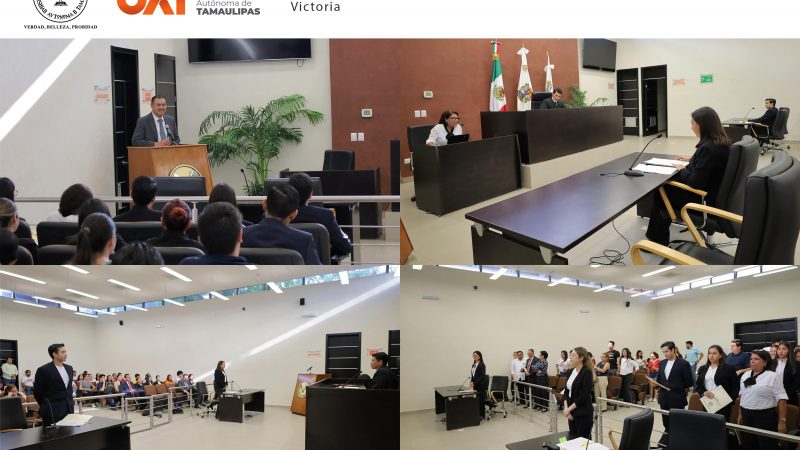 Realiza la UAT concurso de Juicios Orales en el campus Victoria