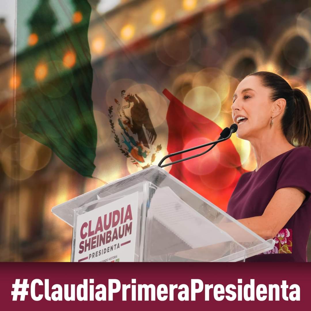 Claudia Sheinbaum se convierte en la primera mujer presidenta de México en 200 años