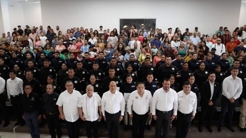 Se integran 60 Nuevos Elementos a las Fuerzas de Seguridad y Justicia en Tamaulipas