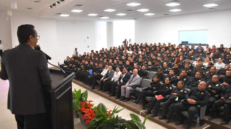 Capacitan a Guardia Estatal en Derechos Humanos en Tamaulipas