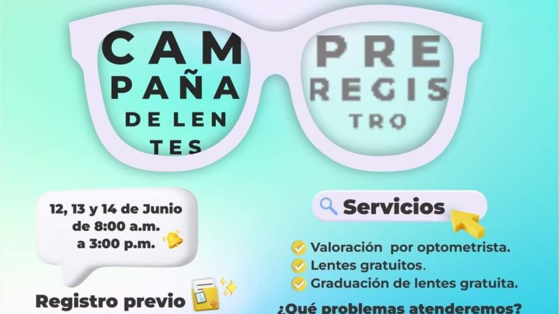 DIF Reynosa Abre Registro para Campaña de Lentes Gratuitos