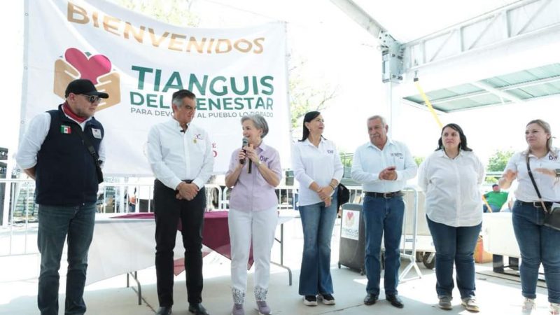Inicia el Primer «Tianguis del Bienestar» en Tamaulipas para Apoyar a Miles de Familias