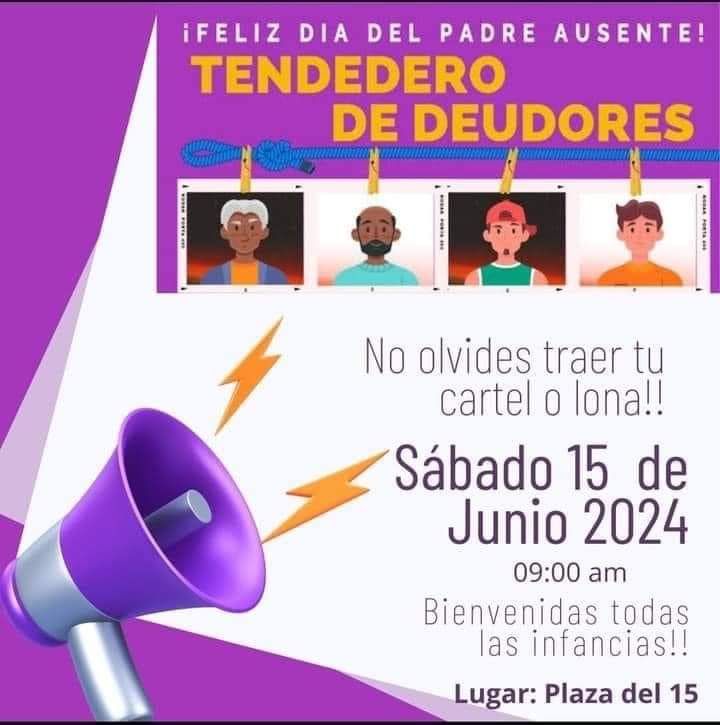 Día del Padre: Exhibirán a Deudores