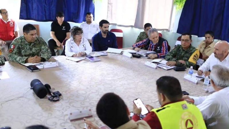 Tamaulipas Activa Protocolo de Emergencia ante Pronóstico de Lluvias Intensas en el Golfo de México