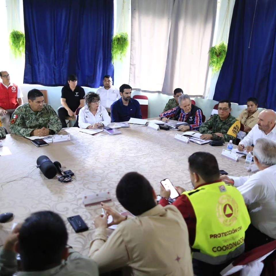 Tamaulipas Activa Protocolo de Emergencia ante Pronóstico de Lluvias Intensas en el Golfo de México