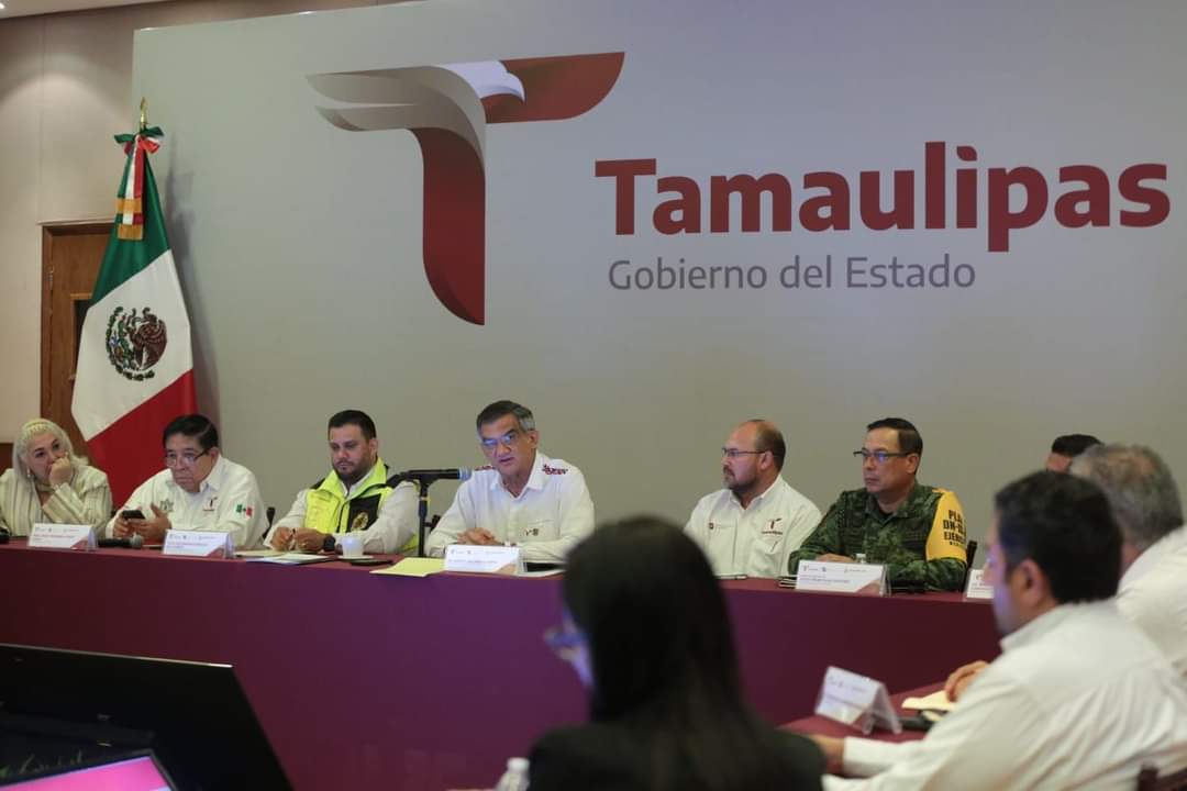 Tamaulipas Listo ante Posible Llegada de Tormenta Tropical: Gobernador