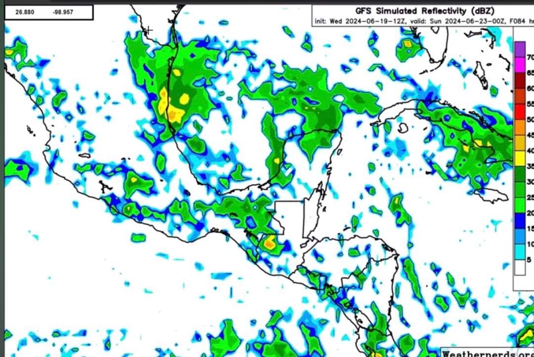 Pronostican Llegada de Nueva Tormenta para el Domingo por la Noche