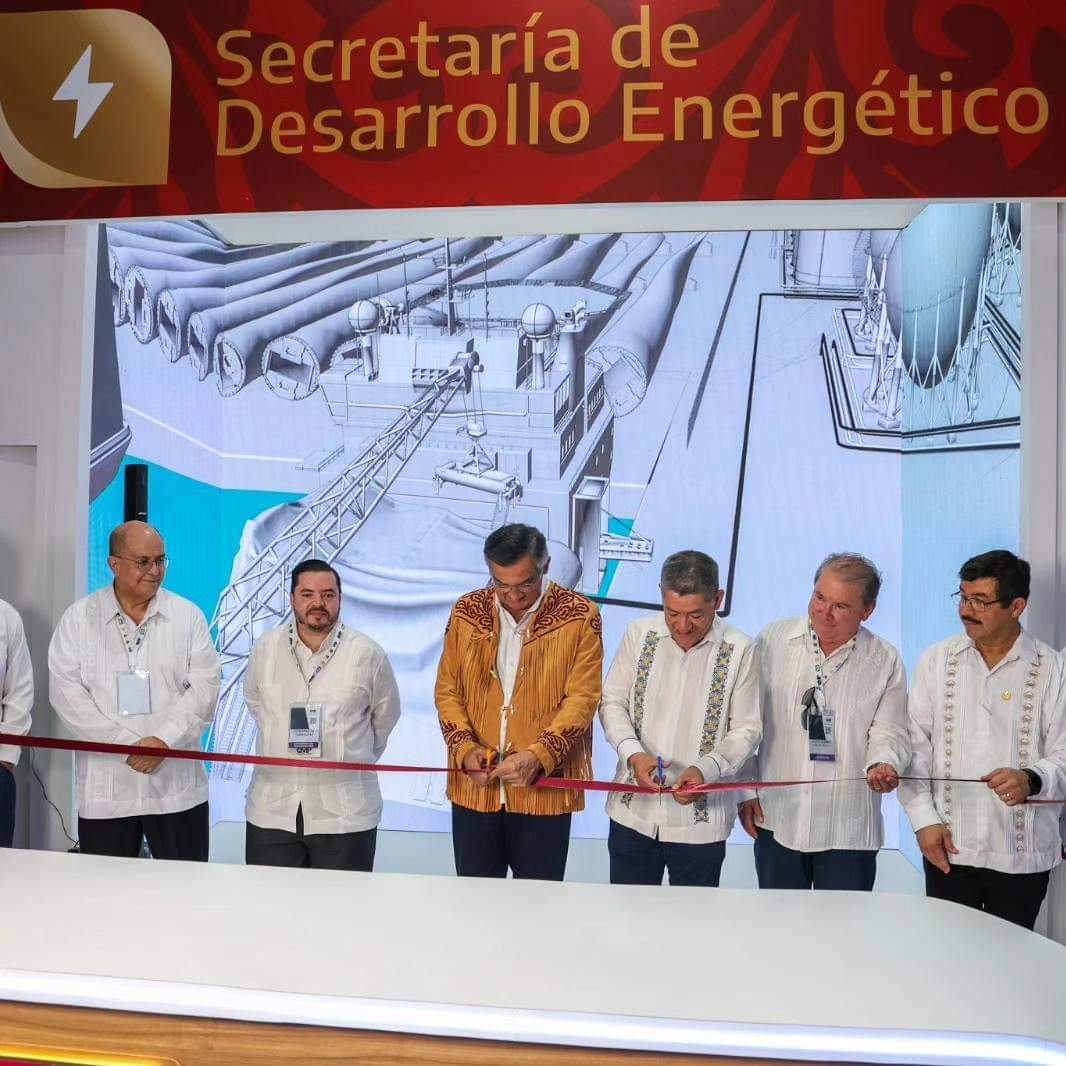Gobernador Inaugura Stand de la Secretaría de Desarrollo Energético en Congreso Mexicano del Petróleo