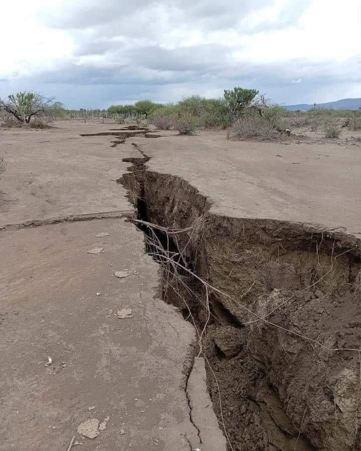 Grietas Gigantes en Tula, Tamaulipas: Alarma y Medidas Urgentes para los Residentes
