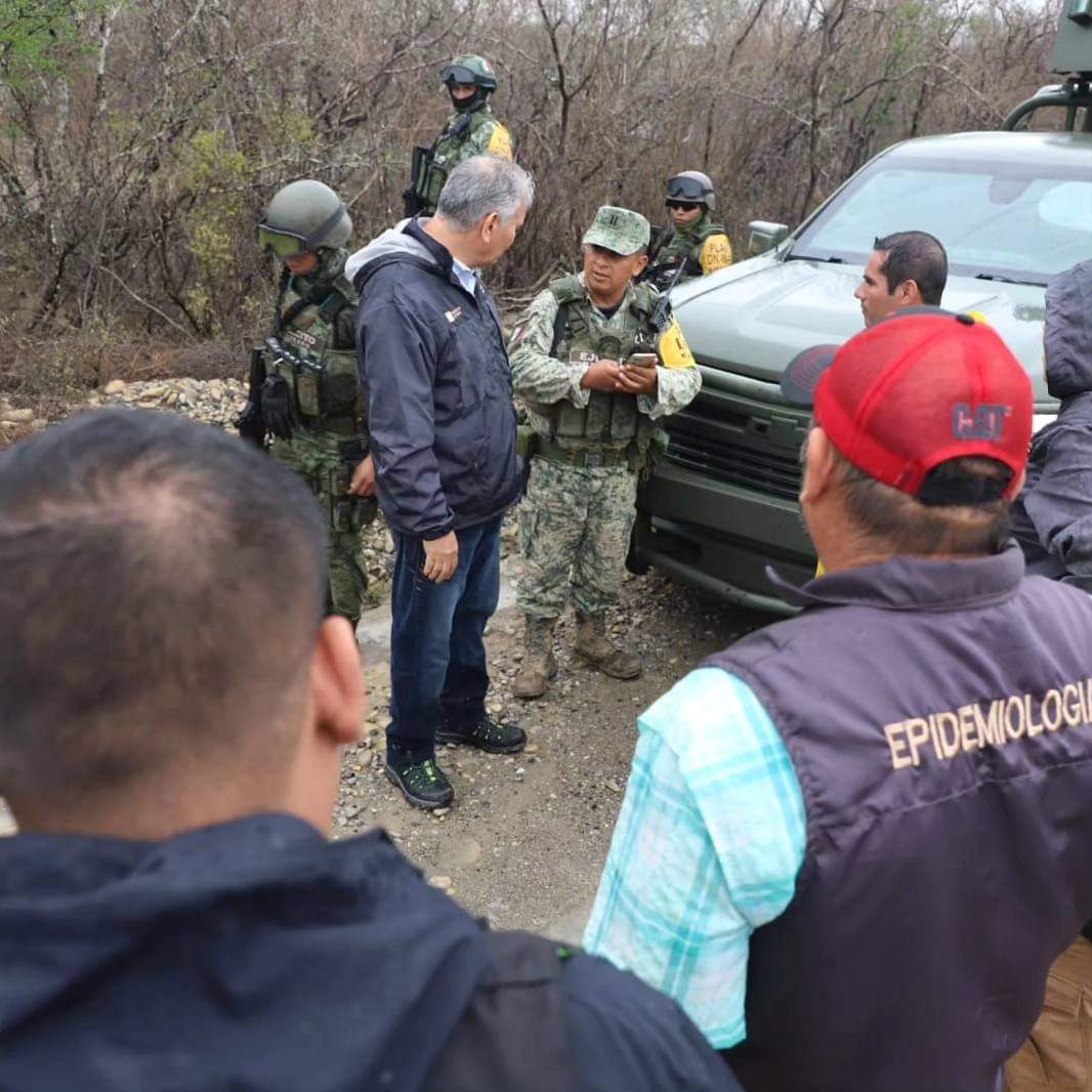 Atienden brigadas de Salud a la población afectada por las lluvias