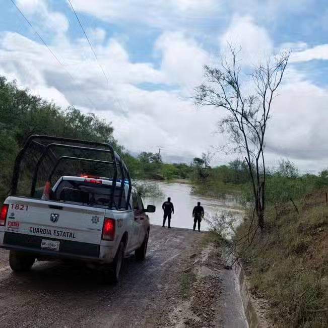 Guardia Estatal refuerza monitoreo de ríos en Tamaulipas ante crecidas por fenómeno hidrológico
