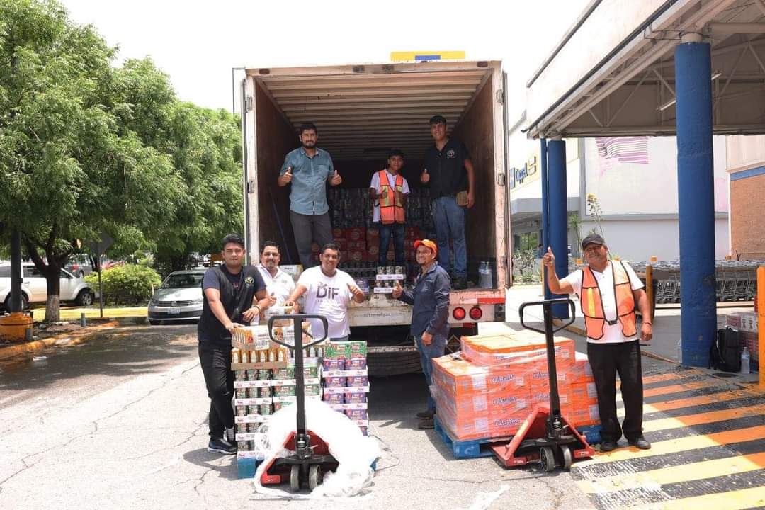 Gobierno del Estado y DIF Tamaulipas reciben donativo de Sam’s Club por más de 163 mil pesos para comunidades afectadas por las lluvias