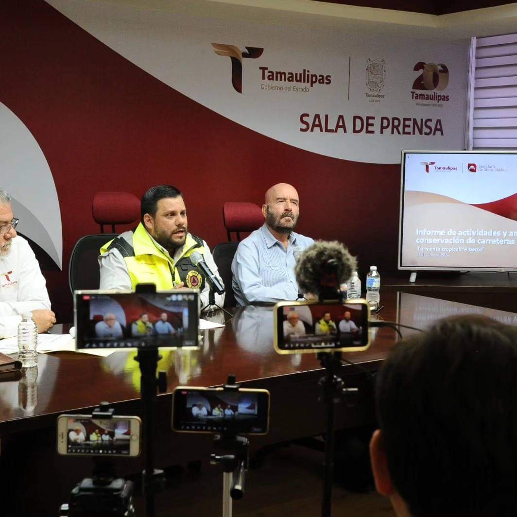 Tamaulipas reporta saldo blanco tras el paso de la tormenta tropical «Alberto»