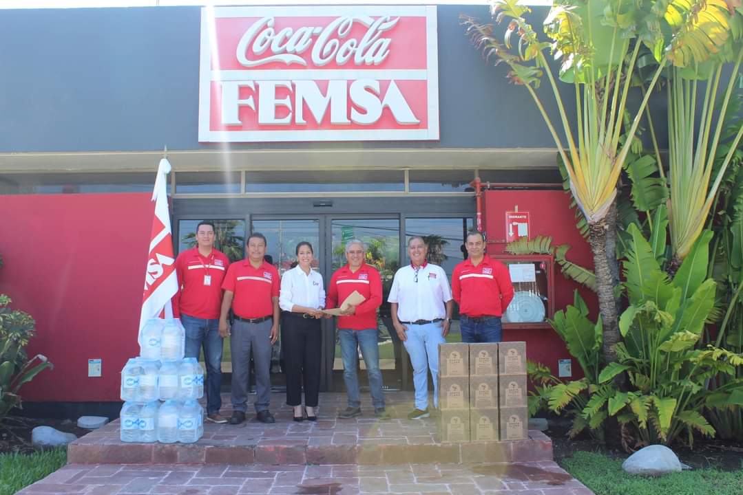 Coca-Cola FEMSA dona más de 5,500 litros de agua y leche a familias afectadas por la tormenta tropical «Alberto» en Tamaulipas