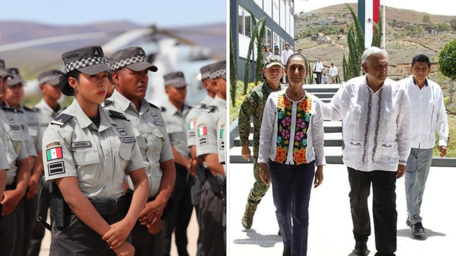 Sheinbaum confirma integración de Guardia Nacional al Ejército mexicano