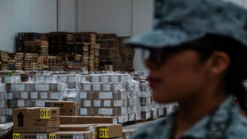 Tribunal Electoral recibe paquetes presidenciales y los resguarda en bóveda de alta seguridad