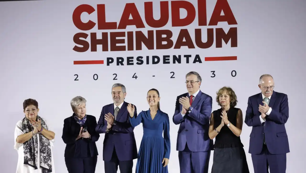 Claudia Sheinbaum presenta a los primeros integrantes de su gabinete presidencial