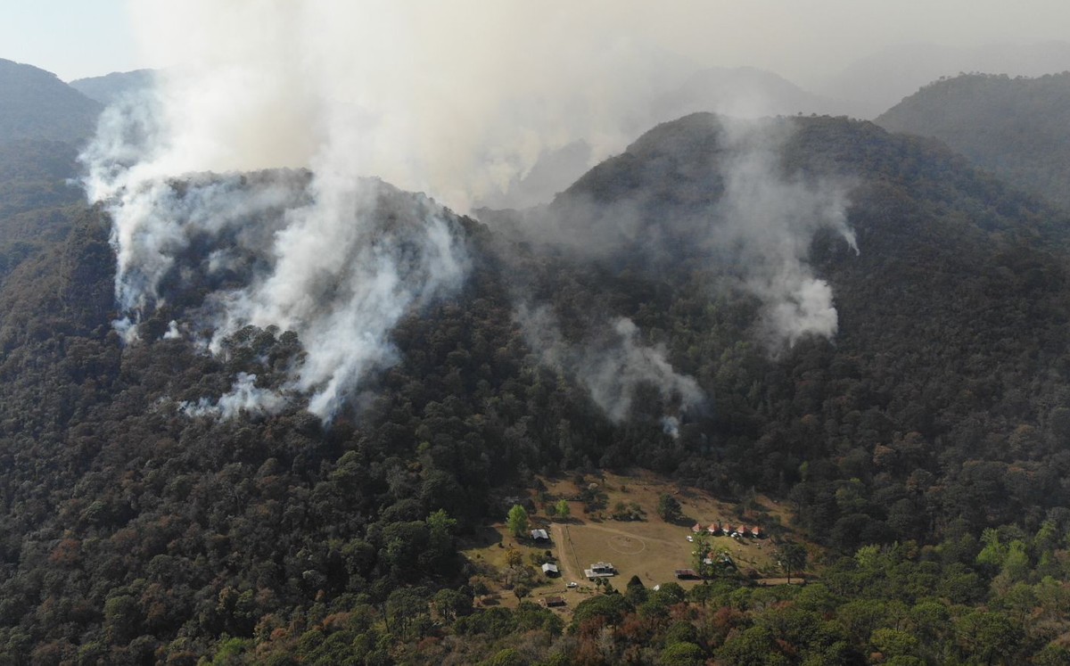 Activan Plan DN-III-E por Incendio Forestal en la Biósfera El Cielo
