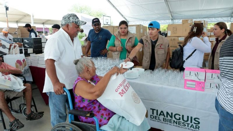 Suspende DIF Tamaulipas Tianguis del Bienestar por tormenta tropical Alberto