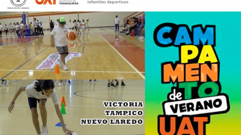 Gimnasios de la UAT invitan a sus Campamentos Infantiles de Verano