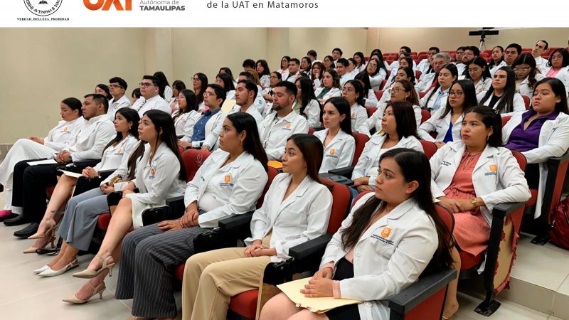 Otorgan plazas de servicio social a médicos pasantes de la UAT en Matamoros